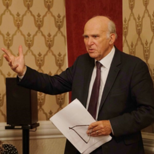 Sir Vince Cable MP former Leader of the Liberal Democrats and an innovative Business Secretary in the Cameron/Clegg government